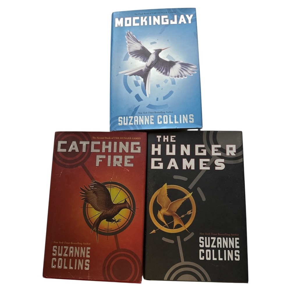 Hunger Games Trilogy First Edition HB‎ Book Lot Suzanne Collins